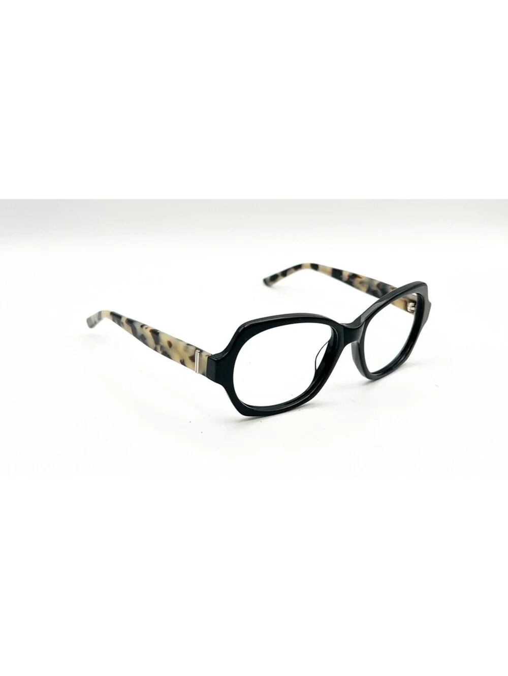 Ann Taylor Atp902 C01 Black White Tortoise Authentic Eyeglasses 51-15-130